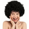 Party Deco parochňa dlhé vlasy čierna afro