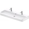 Duravit Qatego umývadlo 120x47 cm obdĺžnik umývadlo na nábytok biela 2382120024