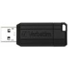 VERBATIM Flash Disk 8GB Store 'n' Go PinStripe, černá 49062