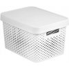 CURVER Úložný box s vekom Infinity 17l biela