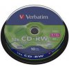 VERBATIM CD-RW 80min. 8-12x, 10 cake 43480