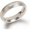 Boccia Titanium Titánový snubný prsteň s diamantmi 0130-03 53 mm