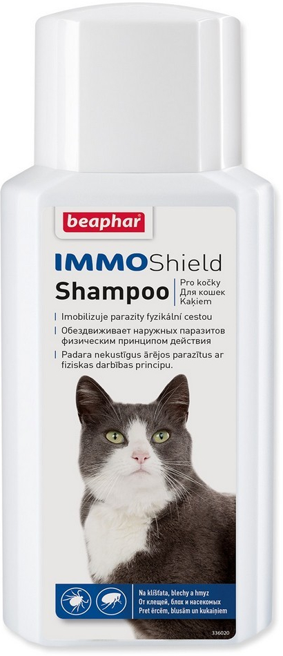 Beaphar Šampón Cat Immo Shield antiparazitárny 200 ml