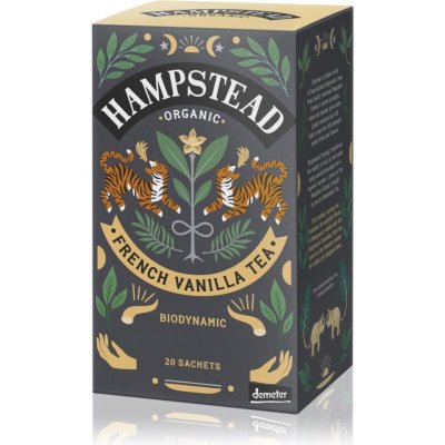 Hampstead Tea London French Vanilla BIO porciovaný čaj 20 ks