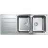 Grohe Drezy - Drez K500 s automatickým odtokom, 116x50 cm, kefovaná nerezová 31588SD1