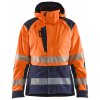 Blåkläder AB 4436 Dámská reflexní funkční bunda oranžová/námornická modrá