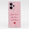 4NewCase - Realme - Realme 14T - SILIKÓN - With Love - 1013570500097