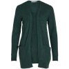 Vila Kabáty Noos Cardigan Ril - Pineneedle Zelená