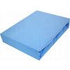 ECOMATRACE Prestieradlo úpletové-modrá 90x200