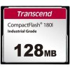 Transcend Transcend 128MB INDUSTRIAL TEMP CF180I CF CARD, (MLC) paměťová karta (SLC mode), 85MB/s R, 70MB/s W