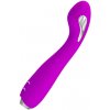 Pretty love - hector rechargeable electroshock vibrator waterproof purple