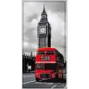 Ceduľa značka London Big Ben 30,5cm x 15,5cm Plechová tabuľa