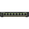 NGE NETGEAR 8-Port Gigabit Ethernet PoE+ Plus Switch (GS308EP) Riadený L2/L3 Gigabit Ethernet (10/100/1000) Podpora napájania cez Ethernet (PoE) Čierna