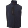 PAYPER CORK S00360-P114 / Pánska softshellová dvojfarebná vesta - navy blue/black 4XL