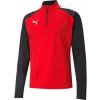 Tričko s dlhým rukávom Puma teamLIGA 1/4 Zip Top 65723601 Veľkosť 3XL