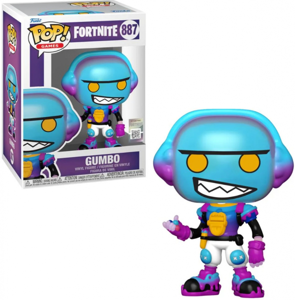 Funko POP! Games 887 Fortnite Gumbo