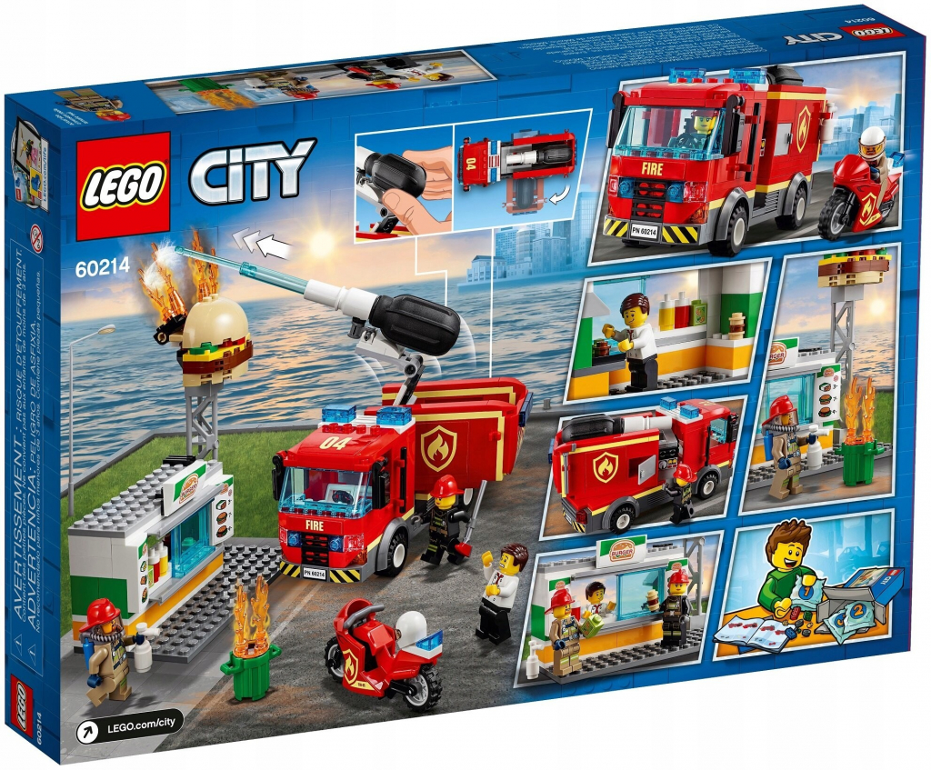 LEGO® City 60214 ZASAH HASICOV V BURGRARNI od 37,41 € - Heureka.sk