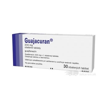 Guajacuran tbl.obd.30 x 200 mg