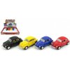 Kinsmart Auto VW Classical Beetle matný kov 13cm na spätné natiahnutie