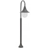 Zahradní sloupová lampa E27 120 cm hliník bronzová Hnědá 44211
