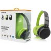 Bluetooth slúchadlá ALIGATOR AH02, FM, SD karta, čierno / zelená