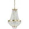 Závesné svietidlo/Luster Ideal lux 114729 CAESAR SP6 ORO 6xG9 40W zlato