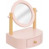 ATMOSPHERA Detský toaletný stolík so zrkadlom Chary, 22x28 cm, ružová