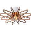 Lucide ZIDANE Ceiling light E27/15W White/Light Wood 77184/45/31