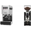 Gaggia New Classic E24 BC, stainless steel + Eureka Mignon XL, CR black