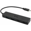 USB Hub i-tec USB-C Metal HUB 2x USB 3.0 + 2x USB-C (C31HUBMETAL2A2C)