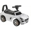 LEAN Toys Mercedes-Benz SLS AMG White - Detské autíčko na tlačenie