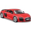 Maisto - Audi R8 V10 Plus, červené, 1:24