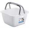 dřez čtverec LUNA 40cm (18,5l) s uchy PH BÍ,LIM,TYRK
