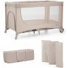 KINDERKRAFT Postieľka cestovná Joy 2 Variant: KINDERKRAFT Postieľka cestovná Joy 2 Beige