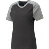 Futbalové tričko Puma, TEAMCUP CASUALS TEE čierna,sivá M