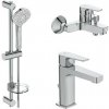 Ideal Standard Esla - Sprchový set s vaňovou a umývadlovou batériou, 3 prúdy, chróm BC264AA