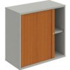 Policová skriňa Strong, 80x76,8x40 cm, čerešňa/sivá - 1 kus - 1 KS - áno - 1 - roletové - 60 mesiacov - uzatvorená - ľavá - Hobis - 80 cm - Strong - 40 cm - 76.8 cm - čerešňa/sivá - 30.5 kilogramu HOB