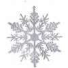 LAALU Vločka s glitrami 17,5 cm