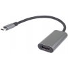 OEM PremiumCord Převodník USB-C na HDMI, rozlíšenie 4K@60Hz a FULL HD 1080p, kovové puzdro ku31hdmi16