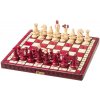 Drevený šach Baron červené