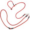 Firedog Poľovné vodítko s dvojitým dorazom 8 mm S 275 cm moxon červené