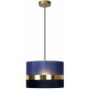 LUCIDE 10409/01/35 EXTRAVAGANZA TUSSE závesné svietidlo 1xE27 modrá, zlatá