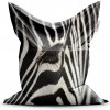 Sablio Sedací vak Detail zebry - 200x140 cm