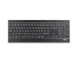 RAPOO klávesnice E9500M Multi-mode Wireless Ultra-slim Keyboard Black