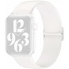 AppleKing silikónový remienok s posuvnou prackou pre Apple Watch Ultra 49mm / 46mm / 45mm / 44mm / 42mm - biely - možnosť vrátiť tovar ZADARMO do 30tich dní