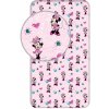 Jerry Fabrics bavlna napínacie prestieradlo Minnie Flowers 02 90x200x25
