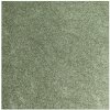 AladinWorld Expres , Kusový koberec Velur Ultra olivový štvorec, 400x400, zelená, obývacia izba
