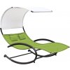 Vivere Double Chaise Rocker Zelená