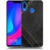 Picasee silikónový prehľadný obal pre Huawei Nova 3 - Black tile