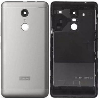 Kryt Lenovo K6 Note K53a48 zadný + Sklíčko Kamery strieborný